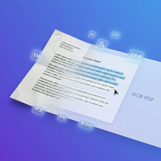 OCR PDF — Convert Scanned PDFs to Searchable Text for Free