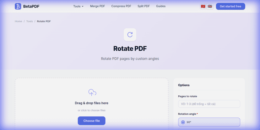 How to Rotate PDF Pages — Rotate 90° and 180° Quickly